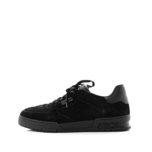 Louis Vuitton Trainer Black Suede