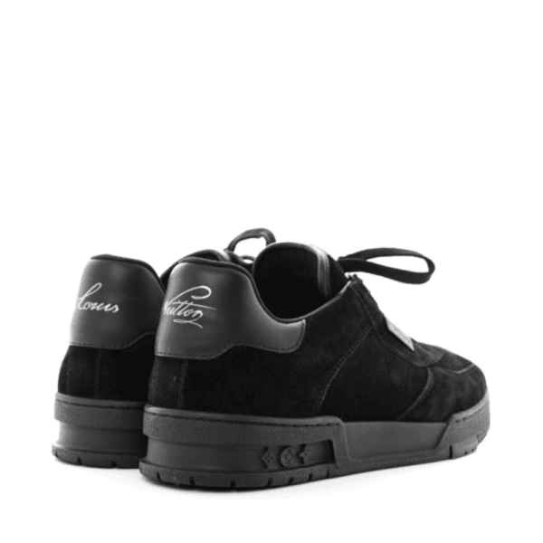 Louis Vuitton Trainer Black Suede