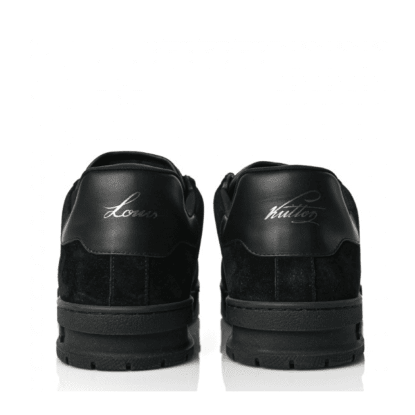 Louis Vuitton Trainer Black Suede