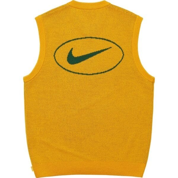 Colete Supreme Nike Sweater Vest Amarelo