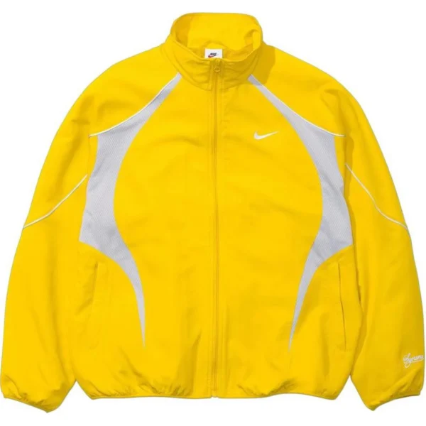 Conjunto Supreme Nike Track Jacket Amarelo