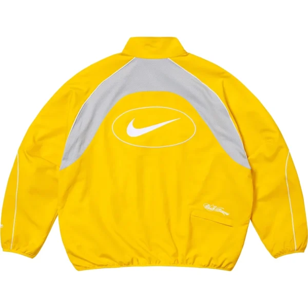 Conjunto Supreme Nike Track Jacket Amarelo