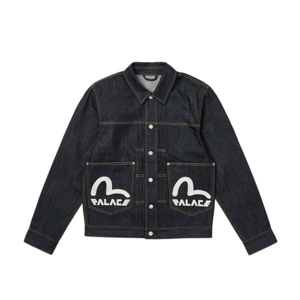 Jaqueta Jeans Palace X Evisu Escura