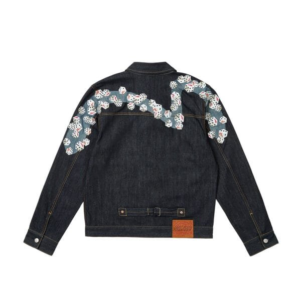 Jaqueta Jeans Palace X Evisu Escura