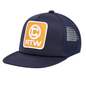 Boné Corteiz Box Trucker Black Orange RTW