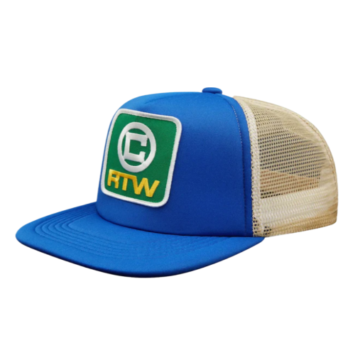 Boné Corteiz Box Trucker Royal Blue RTW