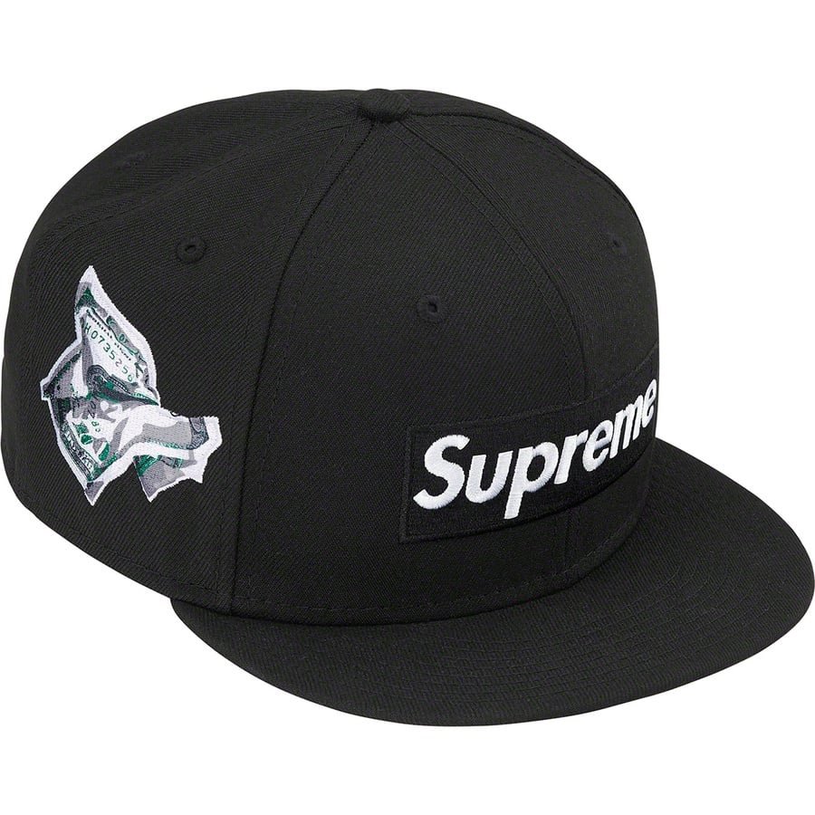 Boné Supreme Money Box Logo Preto