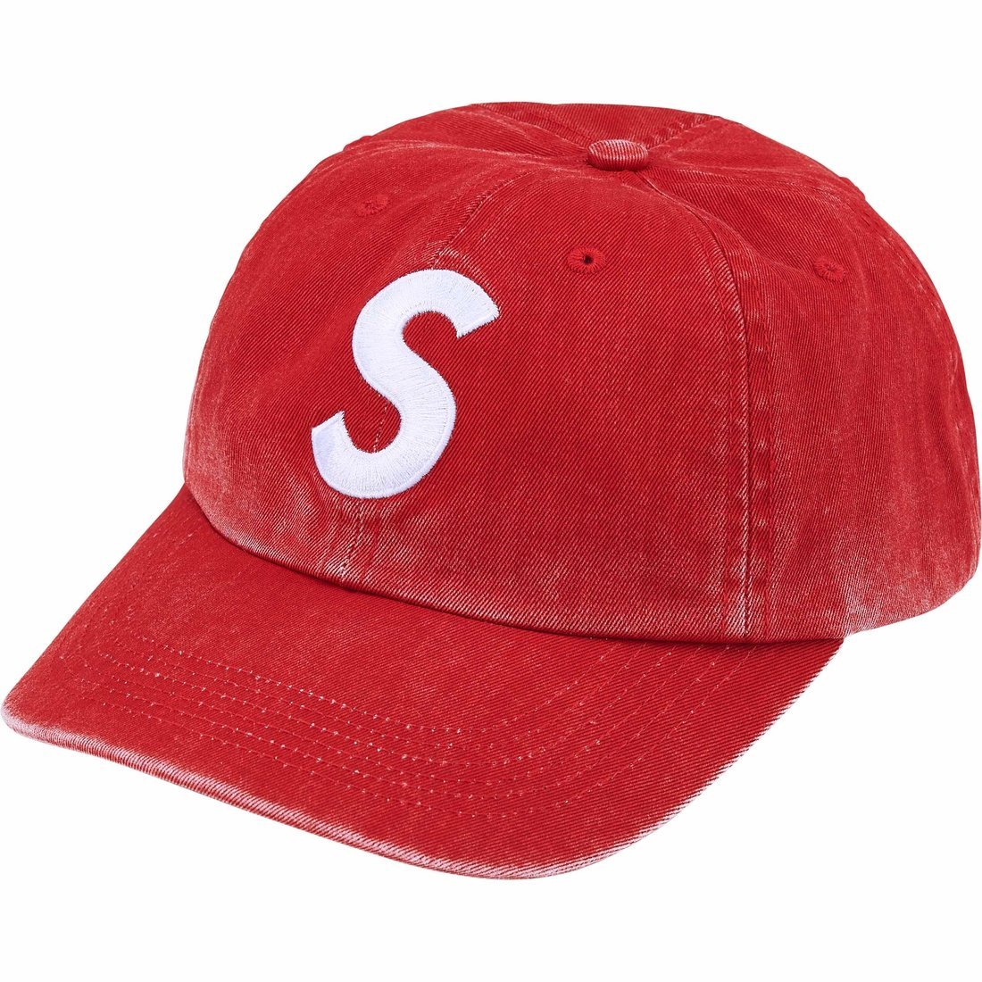 Boné Supreme Pigmentado S Vermelho