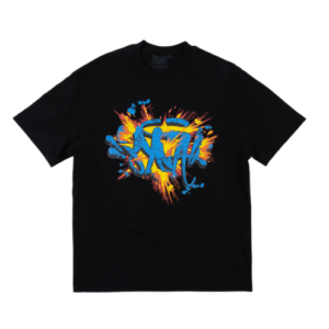 Camiseta SynaWorld Explosion Preta