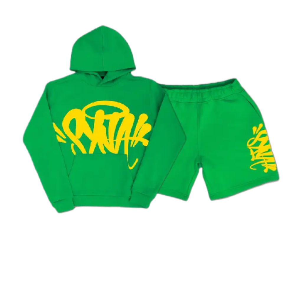 Conjunto Moletom SynaWorld Verde