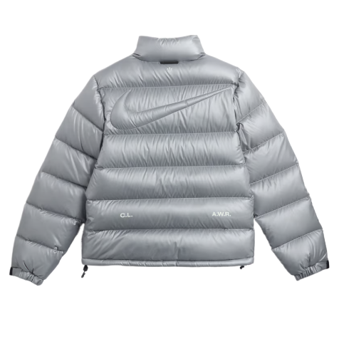 Jaqueta Puffer Nike x Nocta Sunster Prata