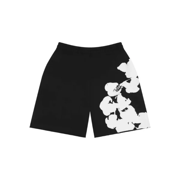 Bermuda Moletom Denim Tears Big Cotton Black