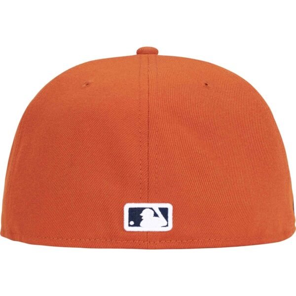 Boné Supreme MLB Teams Box Logo Laranja