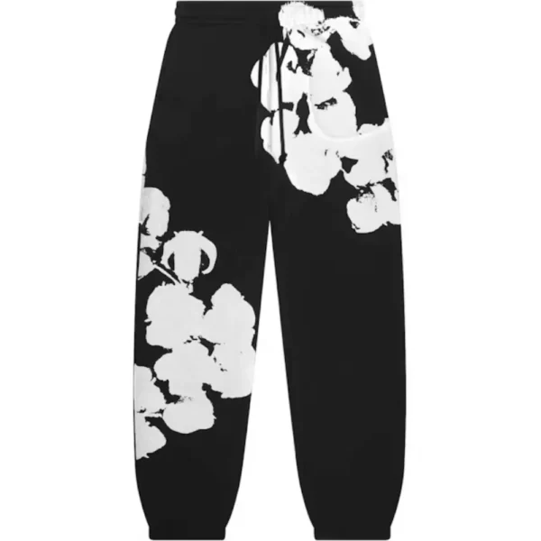 Conjunto Moletom Denim Tears Big Cotton Black