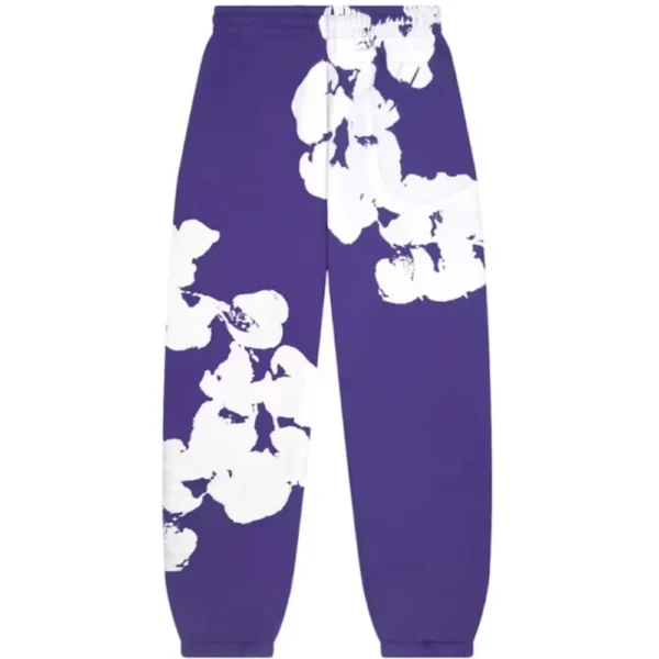 Conjunto Moletom Denim Tears Big Cotton Purple