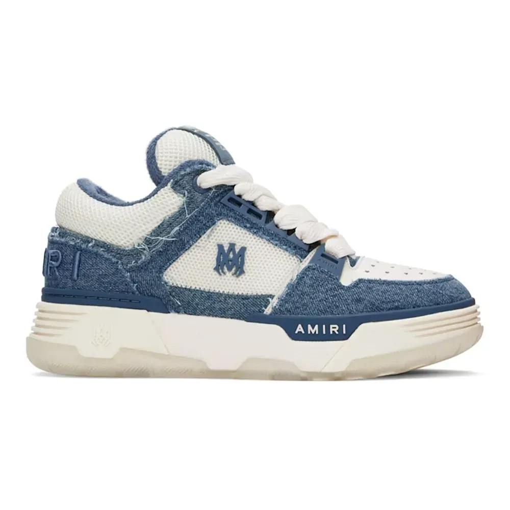 Amiri MA-1 Vintage Denim Washed Indigo