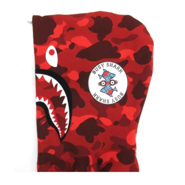 Moletom Babe Shark Vermelha