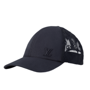 Boné Louis Vuitton Monogram Mesh Preto