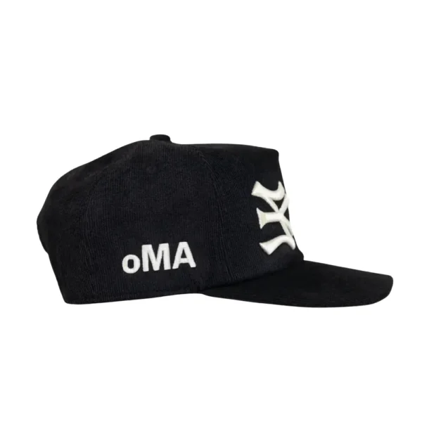 Boné oMA Studios NY NY Corduroy Black
