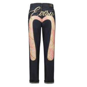 Calça Jeans Evisu Rosa