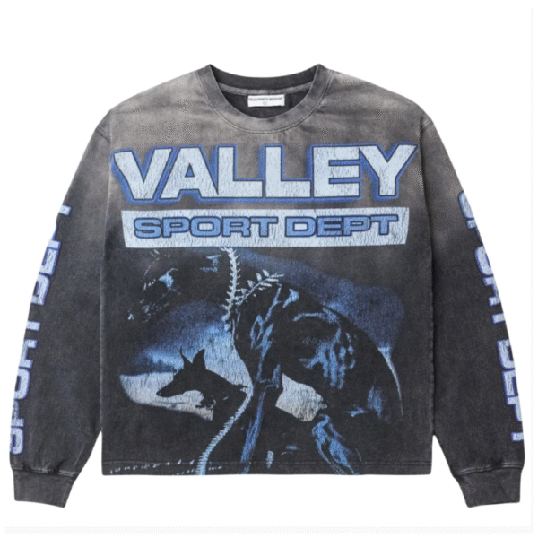 Camiseta Manga Longa Valley Cinza