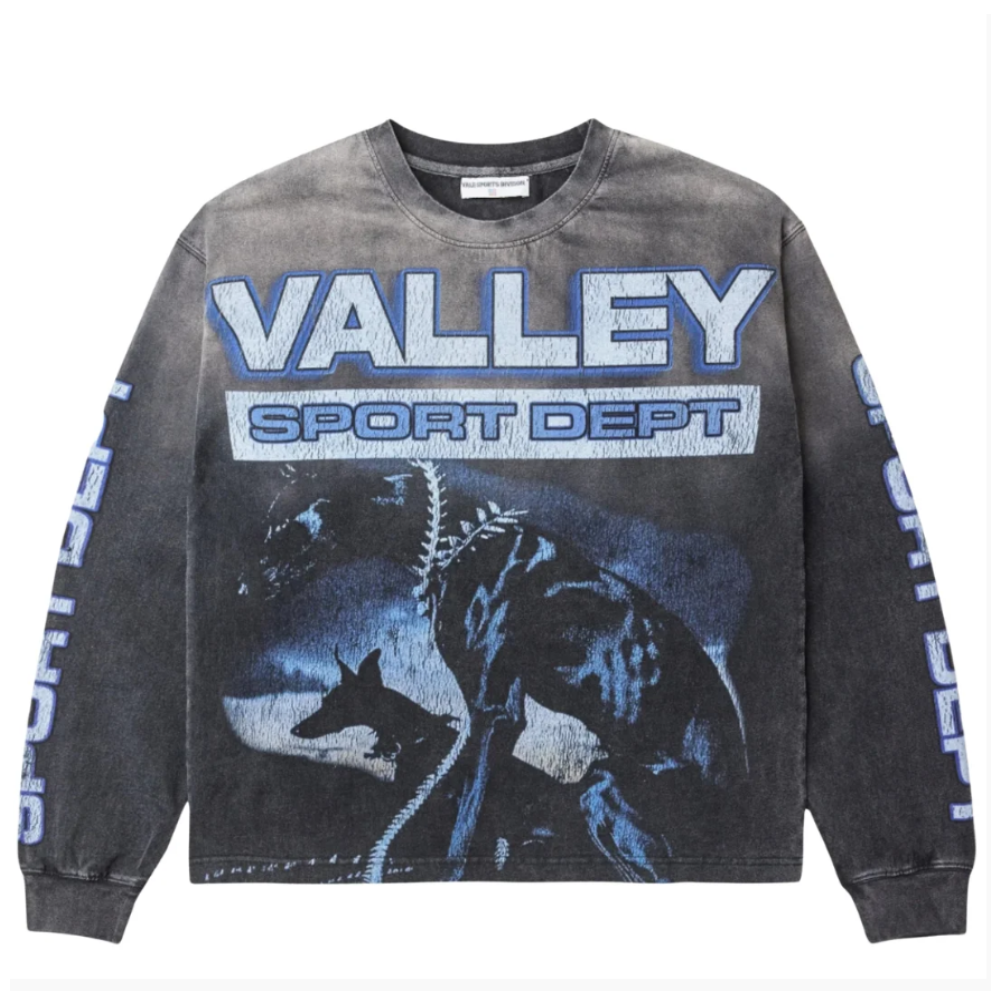 Camiseta Manga Longa Valley Cinza