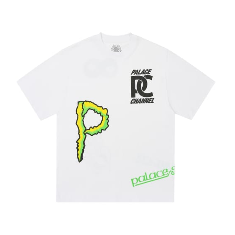 Camiseta Palace Sponsor White