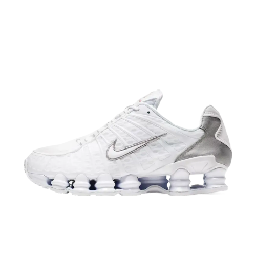 Nike Shox TL White Metallic Silver