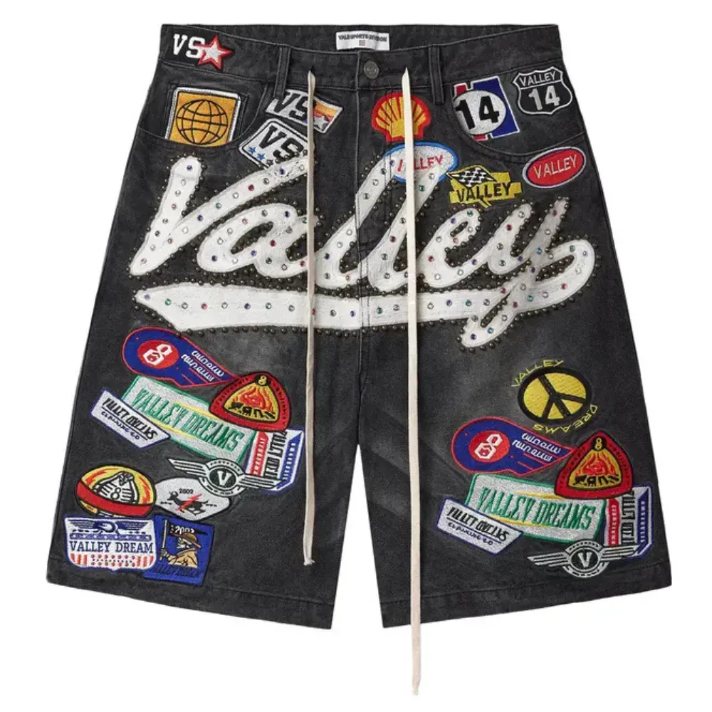 Bermuda Jeans Valley Forever Preta