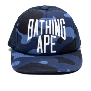 Boné Ape Trucker Azul