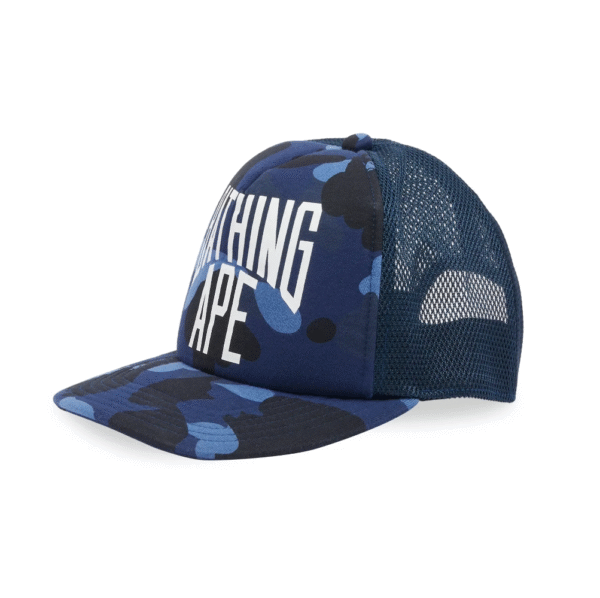 Boné Ape Trucker Azul