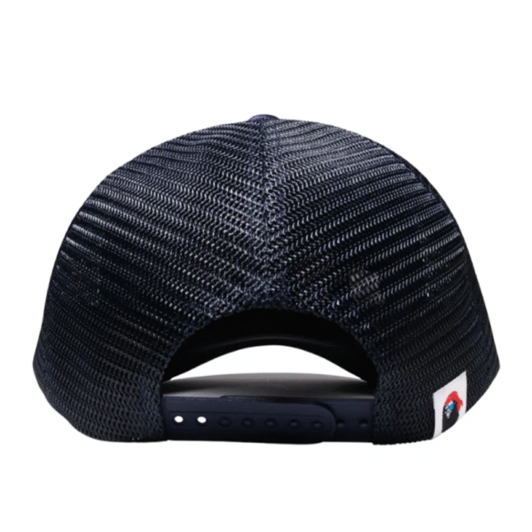 Boné Bape Crossbone Mesh Azul Marinho