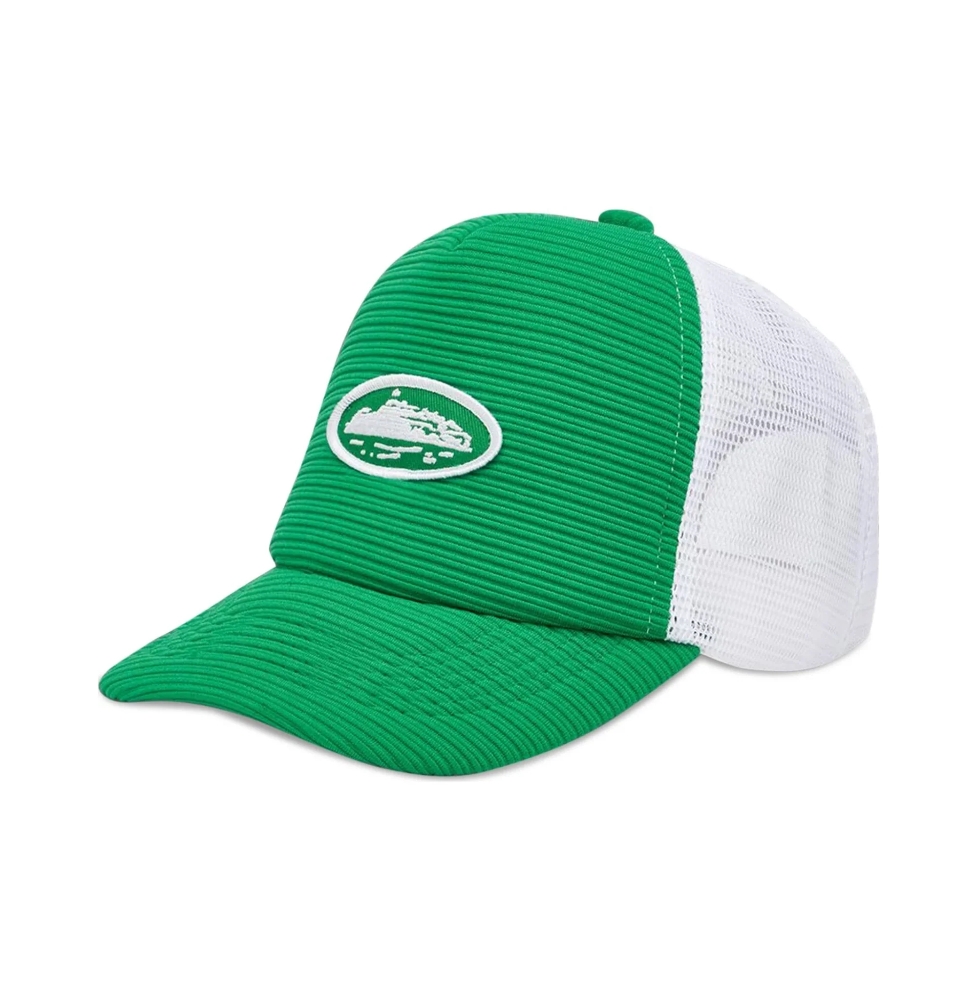 Boné Corteiz Short Peak Trucker Green