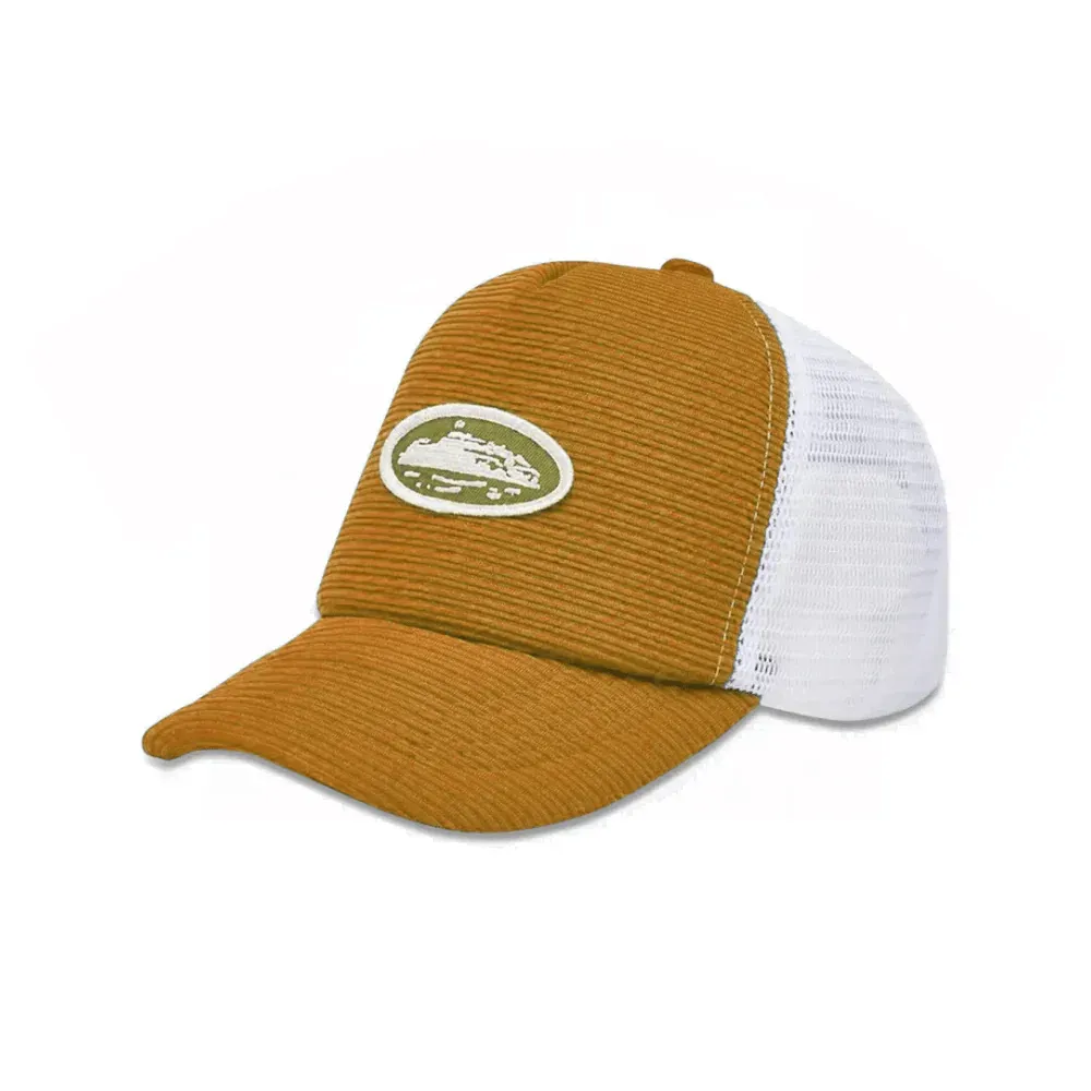 Boné Corteiz Short Peak Trucker Orange