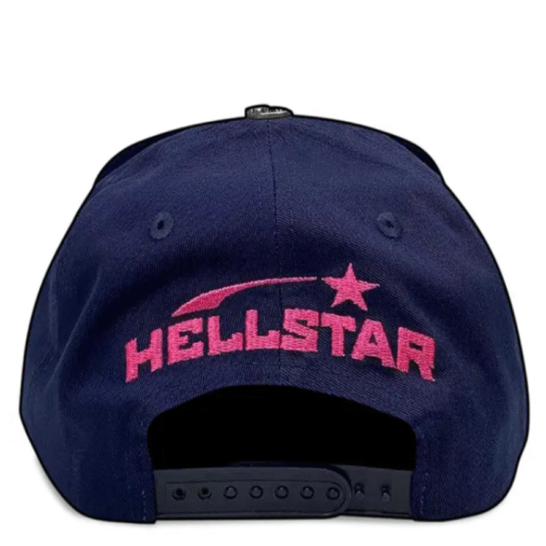 Boné HellStar OG Logo Rhinestone Snapback Roxo
