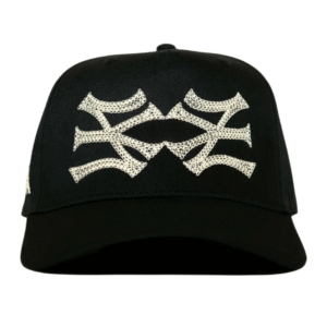 Boné oMA NY NY Side Chain Stitch Black