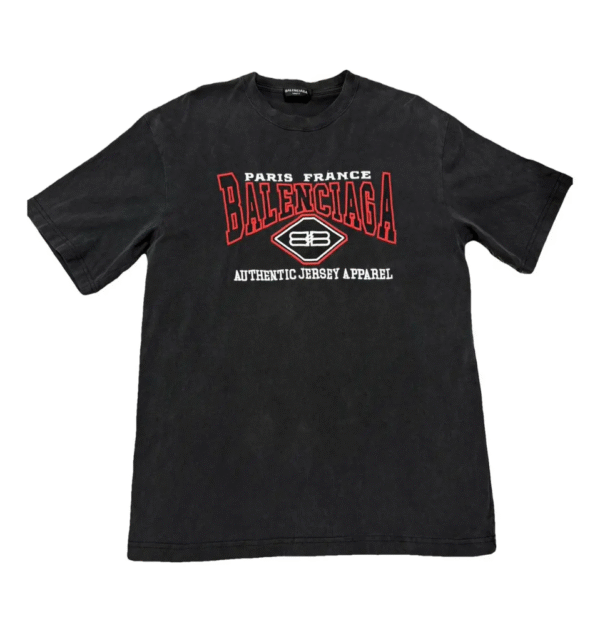 Camiseta Balenciaga Embroidered Vintage Jersey