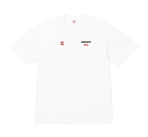 Camiseta Supreme x Ducati Branco