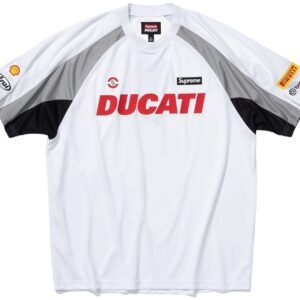 Camiseta Supreme x Ducati Branco