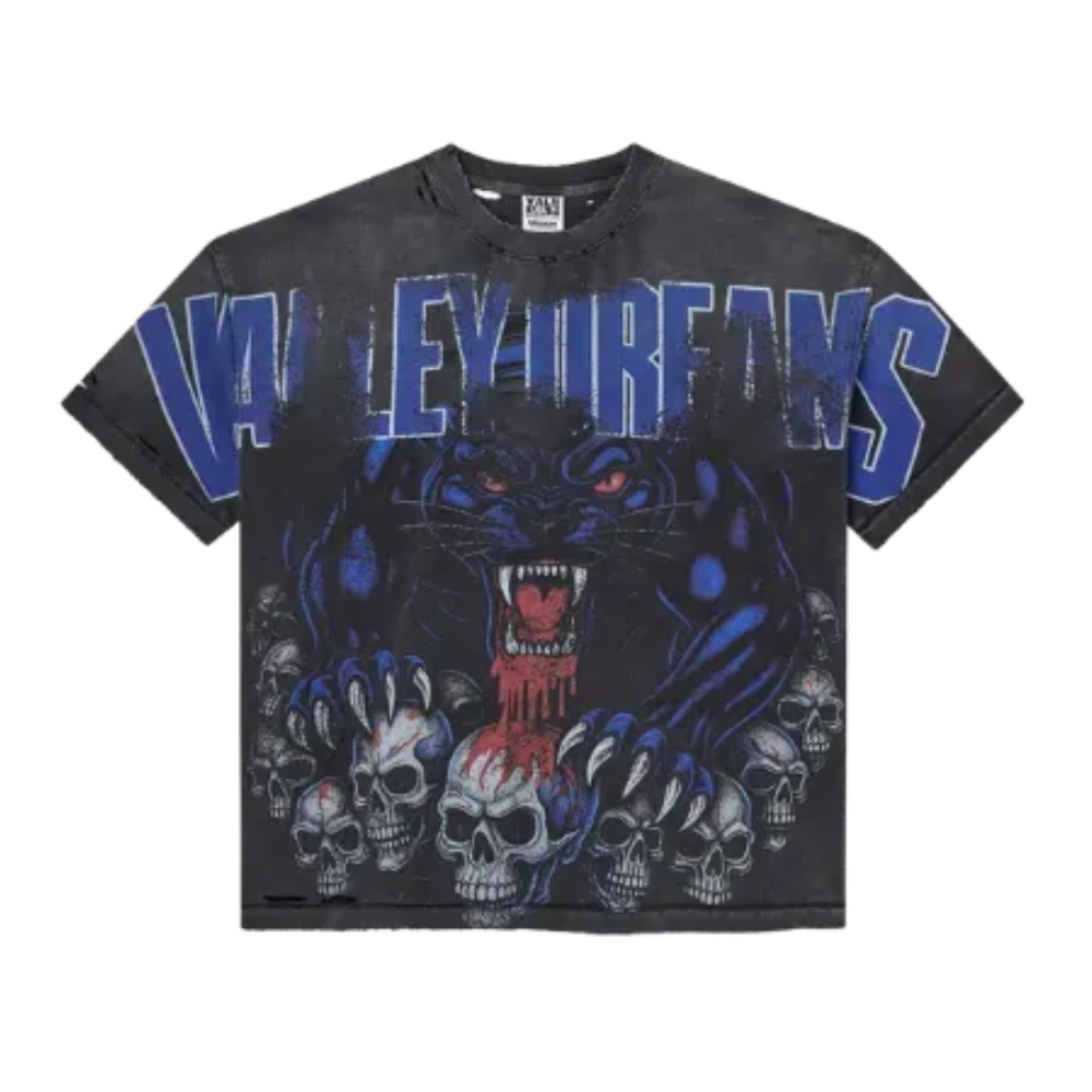 Camiseta Vale Lives Forever Big Panther Thermal Black