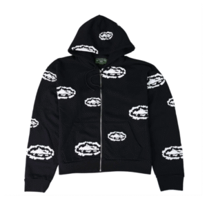 Conjunto Moletom Corteiz x Denim Tears Preto