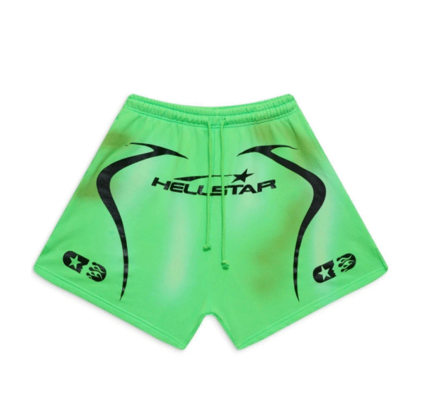 Conjunto Moletom Hellstar Graffiti Zip-Up Green