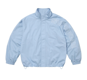 Conjunto Supreme Spellout Embroidered Ripstop Azul