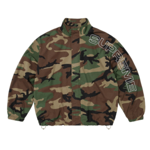 Conjunto Supreme Spellout Embroidered Ripstop Camuflado