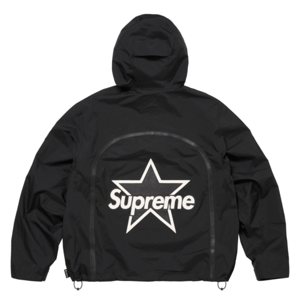 Conjunto Supreme x Vanson x GORE-TEX Shell Black