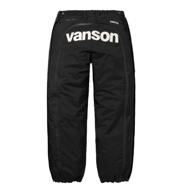 Conjunto Supreme x Vanson x GORE-TEX Shell Black