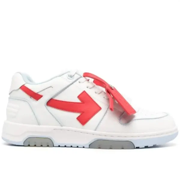 Off-White Out Of Office Outlined White Red