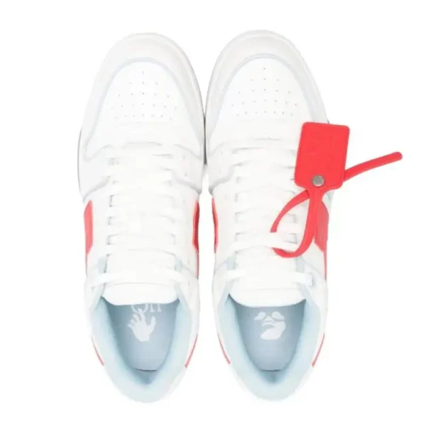 Off-White Out Of Office Outlined White Red