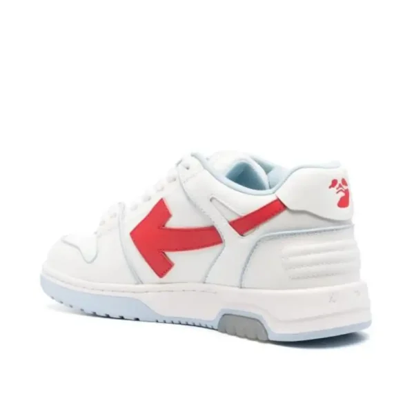 Off-White Out Of Office Outlined White Red