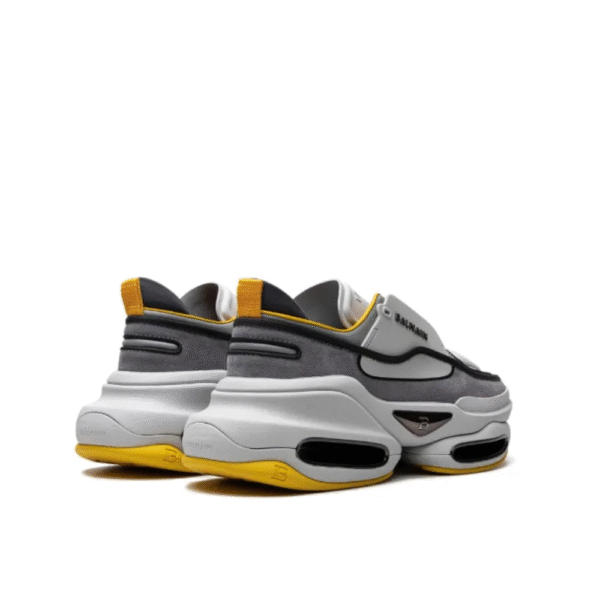 Tênis Balmain B Bold Suede Yellow